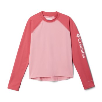 Chlapecké Mikiny Columbia Sandy Shores Long Sleeve Sunguard Růžové Fialové Růžové ODMWJL279